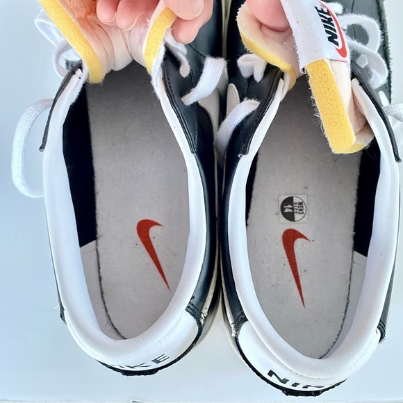 NIKE Blazer Low '77 Vintage Black White Shoe Sneaker DA6364-001 Mens Size 14 - Picture 11 of 14